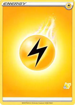 Lightning Energy (# Pikachu Stamped)  - Battle Academy 2022