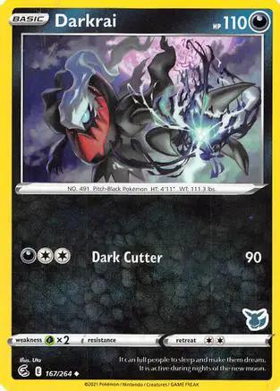 Darkrai (Eevee Stamped) 167/264 - Battle Academy 2022
