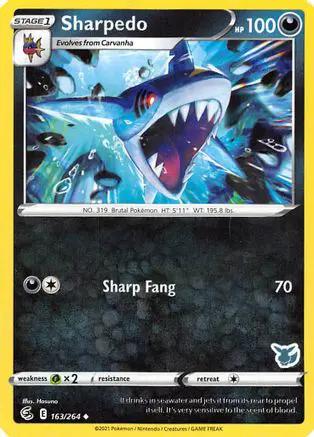 Sharpedo (Eevee Stamped) 163/264 - Battle Academy 2022