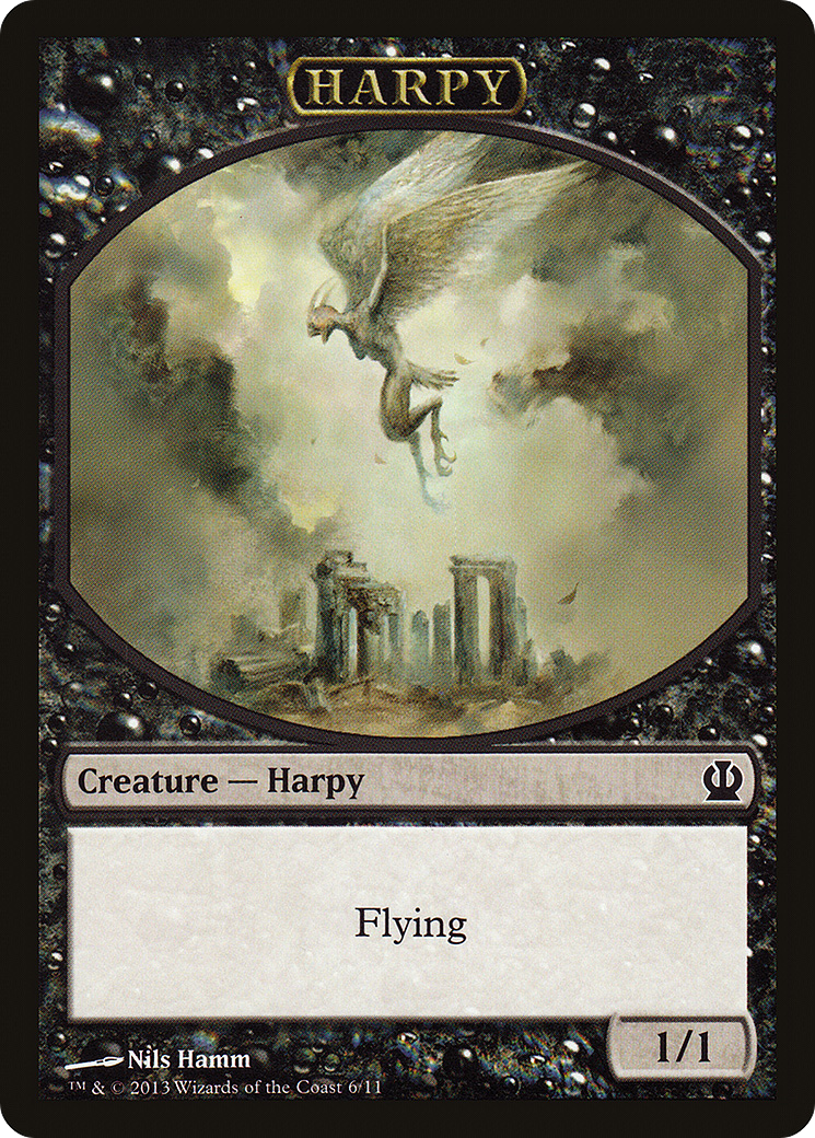 Harpy (THS-006) - Theros Tokens