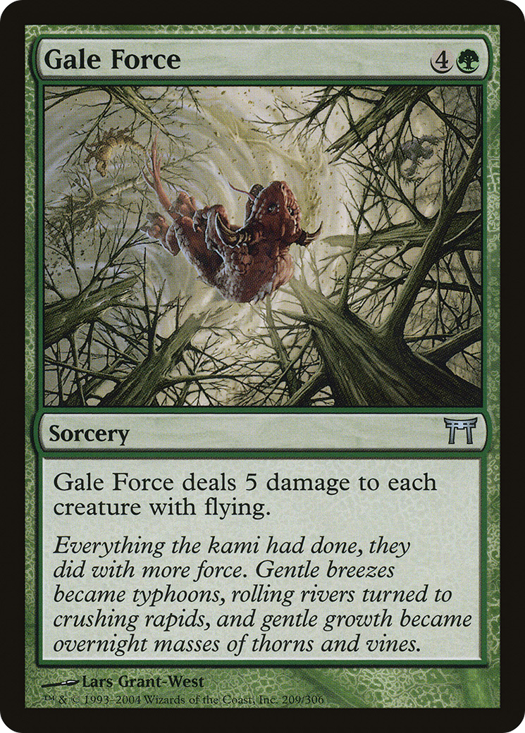 Gale Force (CHK-209) - Champions of Kamigawa