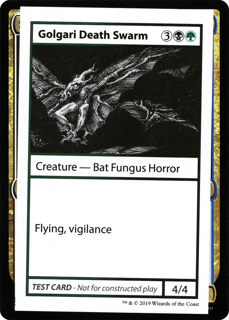 Golgari Death Swarm (CMB1-091) - Mystery Booster Playtest Cards 2021