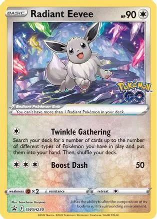 Radiant Eevee SWSH230/307 - SWSH Sword & Shield Promo Cards Holofoil