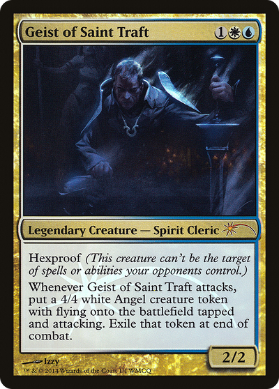 Geist of Saint Traft (WMCQ-001) - World Magic Cup Qualifiers Foil