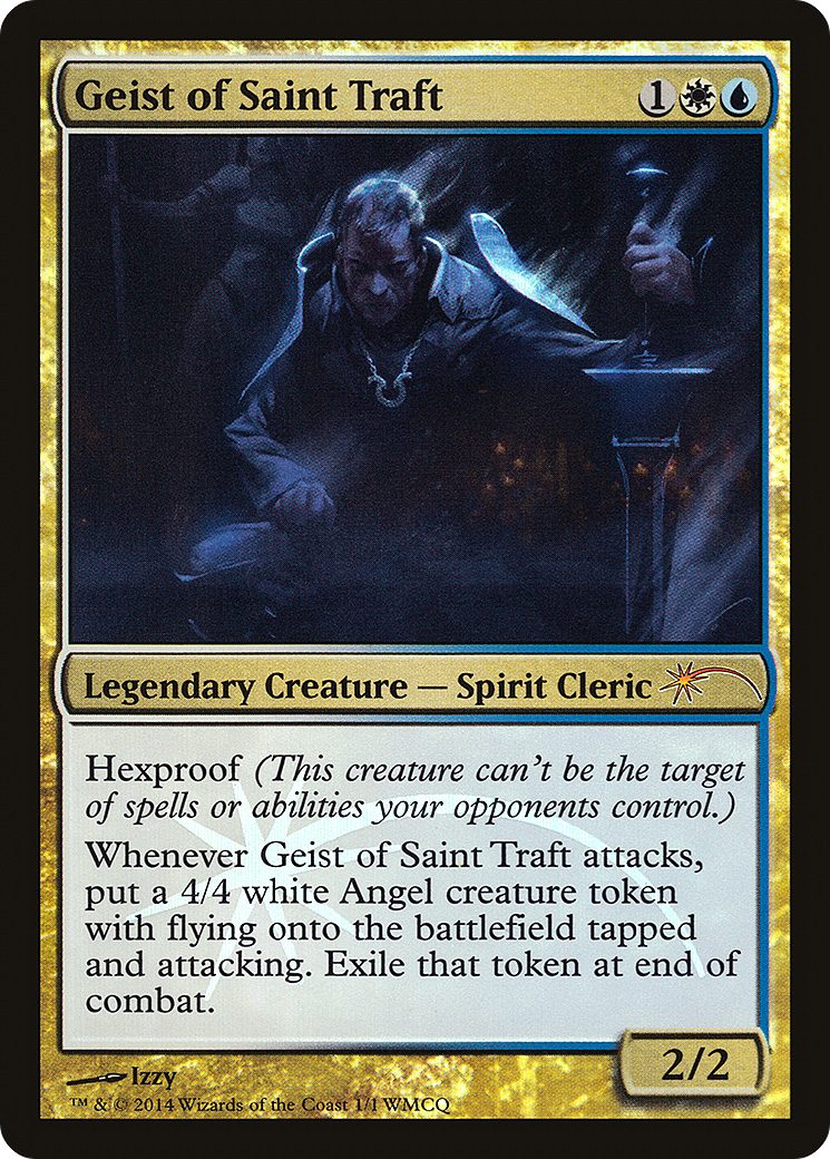 Geist of Saint Traft (WMCQ-001) - World Magic Cup Qualifiers Foil