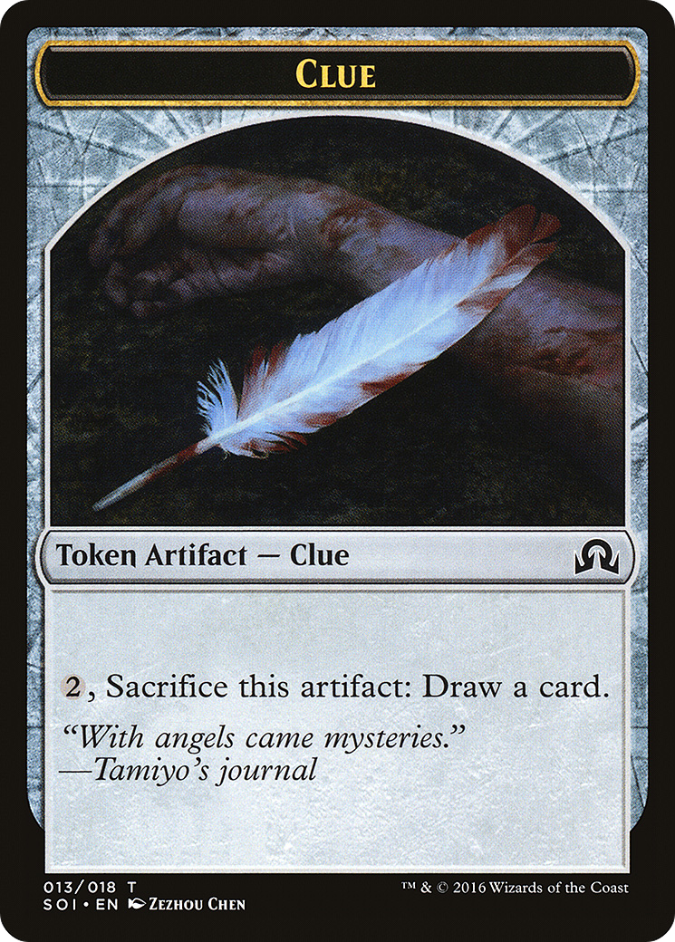 Clue (SOI-013) - Shadows over Innistrad Tokens