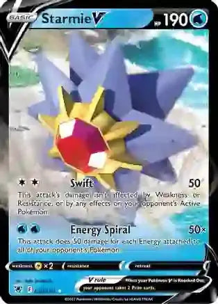 Pokemon: Starmie V Astral Radiance 03/189 - Near Mint