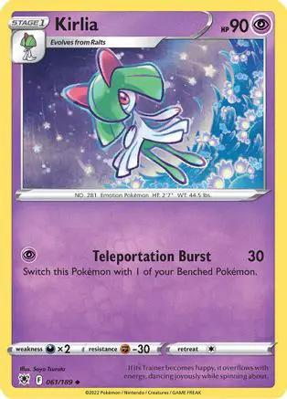 Kirlia 061/189 - SWSH10 Astral Radiance Reverse Holofoil