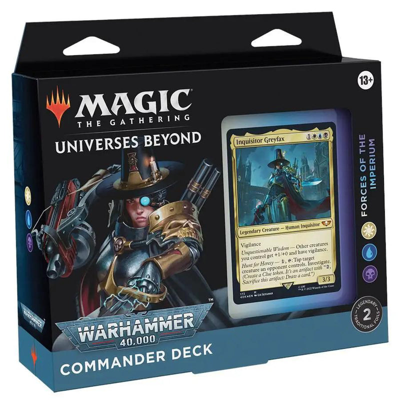 Warhammer 40,000 - Forces of the Imperium Commander Deck