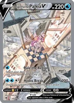 Origin Forme Palkia V (Alternate Full Art) 167/189 - SWSH10 Astral Radiance Holofoil