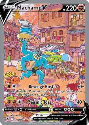 Machamp V (Alternate Full Art) 172/189 - SWSH10 Astral Radiance Holofoil