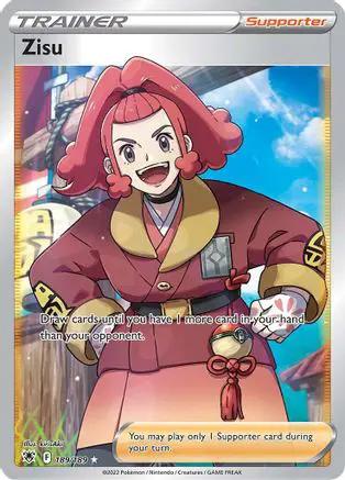 Zisu (Full Art) 189/189 - SWSH10 Astral Radiance Holofoil