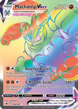 Machamp VMAX (Secret) 194/189 - SWSH10 Astral Radiance Holofoil