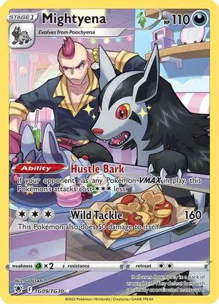 Mightyena TG09/TG30 - SWSH10 Astral Radiance Trainer Gallery Holofoil