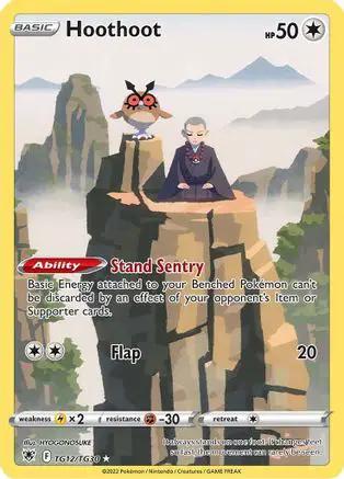 Hoothoot TG12/TG30 - SWSH10 Astral Radiance Trainer Gallery Holofoil