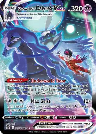 Shadow Rider Calyrex VMAX TG18/TG30 - SWSH10 Astral Radiance Trainer Gallery Holofoil