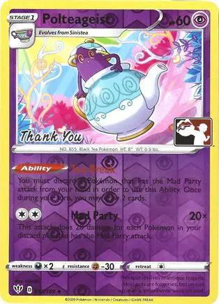 Polteageist (Pokemon League) [Thank You] 083/189 - League & Championship Cards Reverse Holofoil