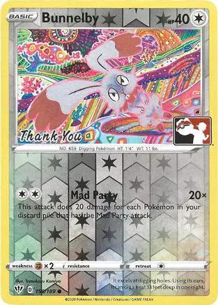Bunnelby (Thank You Promo) 150/189 - Miscellaneous Cards & Products Reverse Holofoil