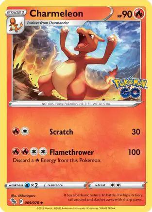 Charmeleon 009/078 - Pokemon GO