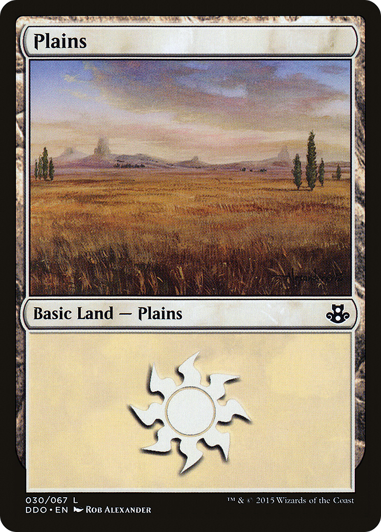 Plains (DDO-030) - Duel Decks: Elspeth vs. Kiora