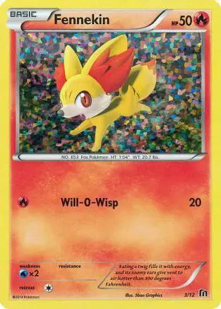 Fennekin 003/12 - McDonalds Promos 2016 Holofoil
