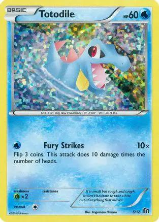 Totodile 005/12 - McDonalds Promos 2016 Holofoil