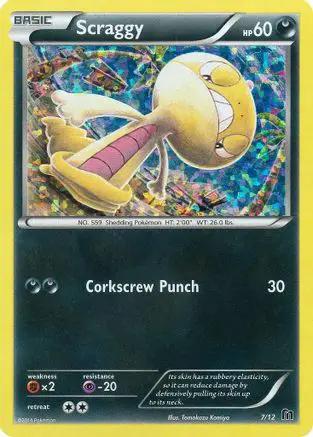Scraggy 007/12 - McDonalds Promos 2016 Holofoil