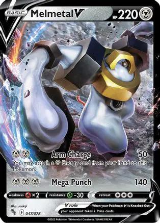 Melmetal V 047/078 - Pokemon GO Holofoil