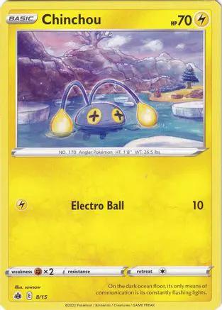 Chinchou 008/015 - McDonalds Promos 2022