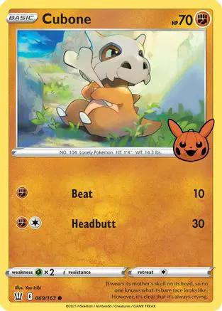 Cubone 069/163 - Trick or Trade BOOster Bundle