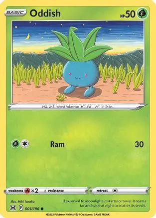Oddish 001/196 - SWSH11 Lost Origin