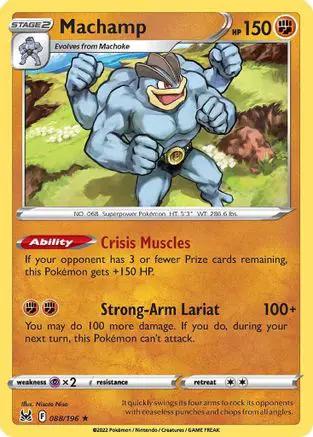 Machamp 088/196 - SWSH11 Lost Origin Reverse Holofoil