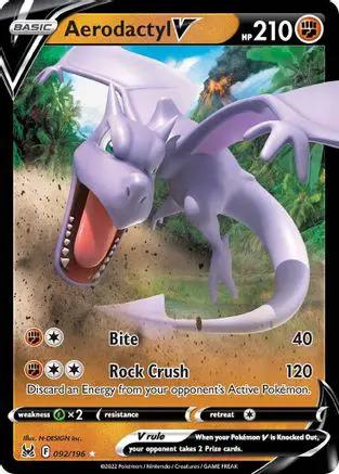 Aerodactyl V 092/196 - SWSH11 Lost Origin Holofoil