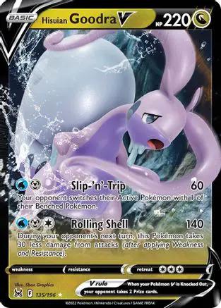 Hisuian Goodra V 135/196 - SWSH11 Lost Origin Holofoil