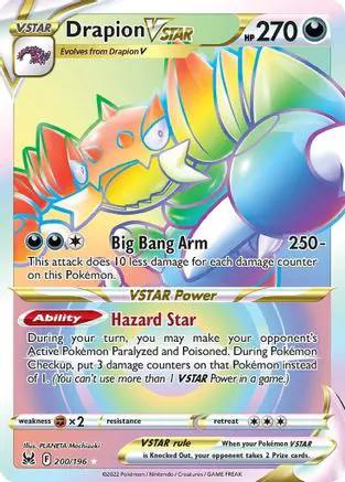 Drapion VSTAR (Secret) 200/196 - SWSH11 Lost Origin Holofoil