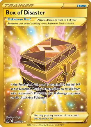 Box of Disaster (Secret) 214/196 - SWSH11 Lost Origin Holofoil