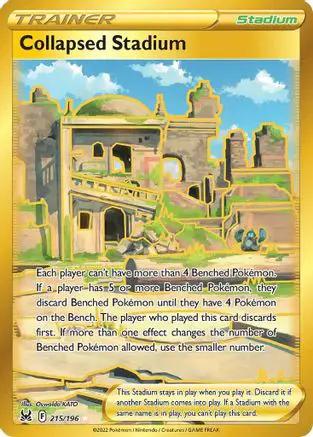 Collapsed Stadium (Secret) 215/196 - SWSH11 Lost Origin Holofoil