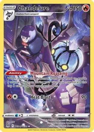 Chandelure TG04/TG30 - SWSH11 Lost Origin Trainer Gallery Holofoil