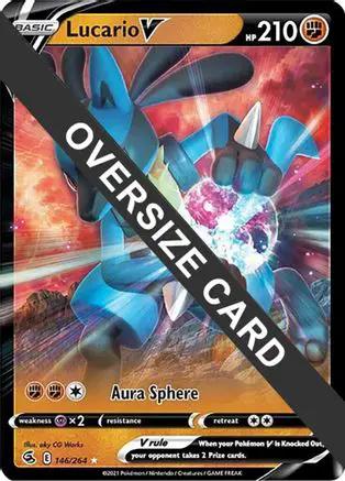 Lucario V 146/264 - Jumbo Cards Holofoil