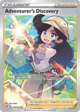Adventurer's Discovery TG23/TG30 - SWSH11 Lost Origin Trainer Gallery Holofoil