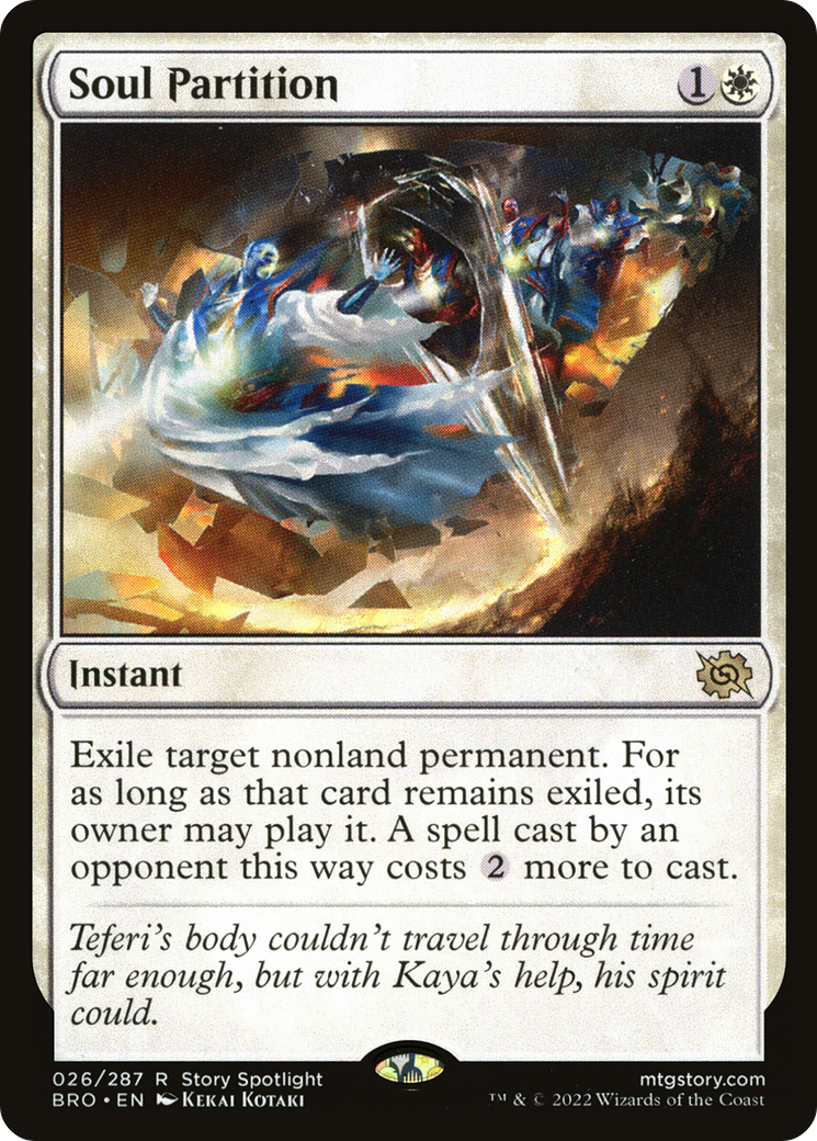 Soul Partition (BRO-026) - The Brothers' War Foil