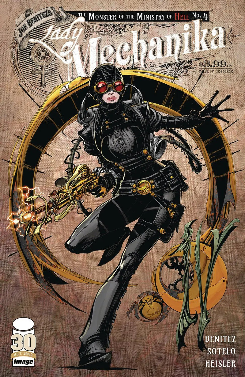 Lady Mechanika Monster Of Ministry Of Hell #4 (Of 4) A Joe Benitez (05/11/2022) Image