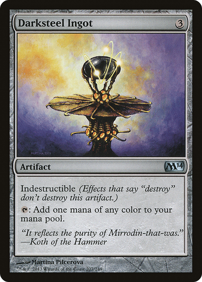 Darksteel Ingot (M14-207) - Magic 2014 Foil