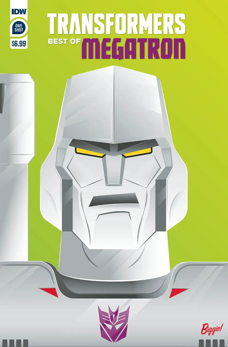 Transformers Best Of Megatron #1 Jamie Biggie (C: 0-1-0) (03/02/2022) Idw