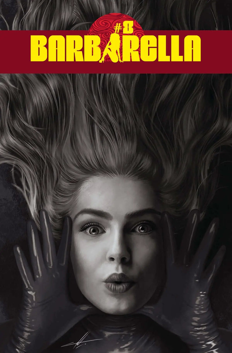 Barbarella #8 H 1:20 Carla Cohen B&W Variant (03/23/2022) Dynamite
