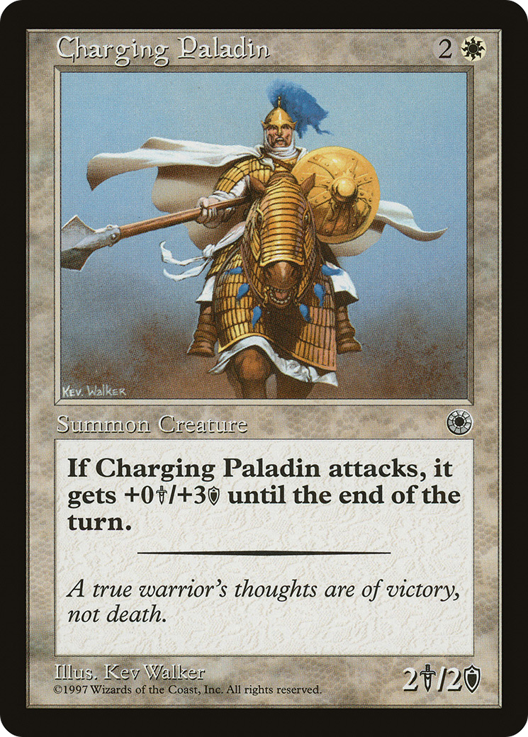 Charging Paladin (POR-) - Portal