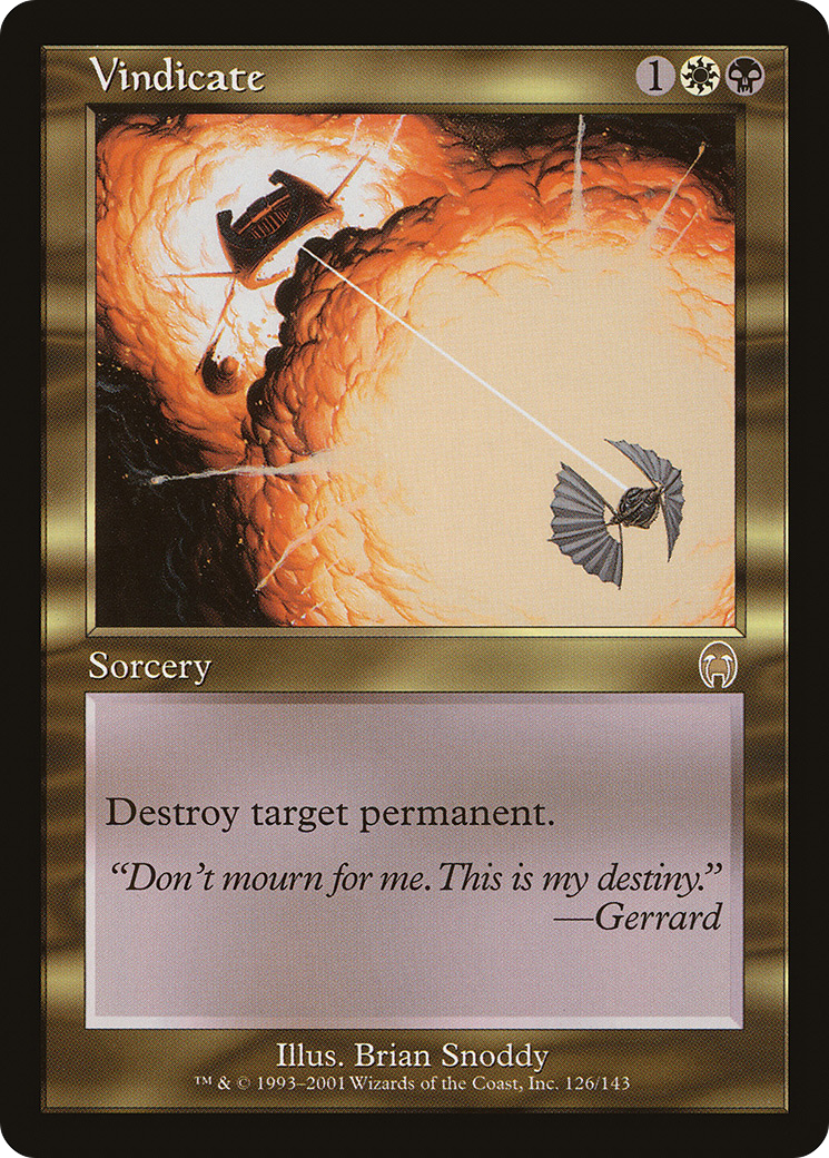 Vindicate (APC-126) - Apocalypse Foil