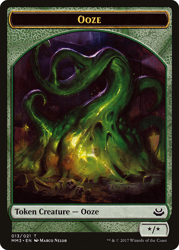 Ooze (MM3-013) - Modern Masters 2017 Tokens