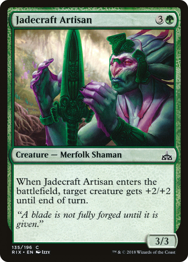 Jadecraft Artisan (RIX-135) - Rivals of Ixalan