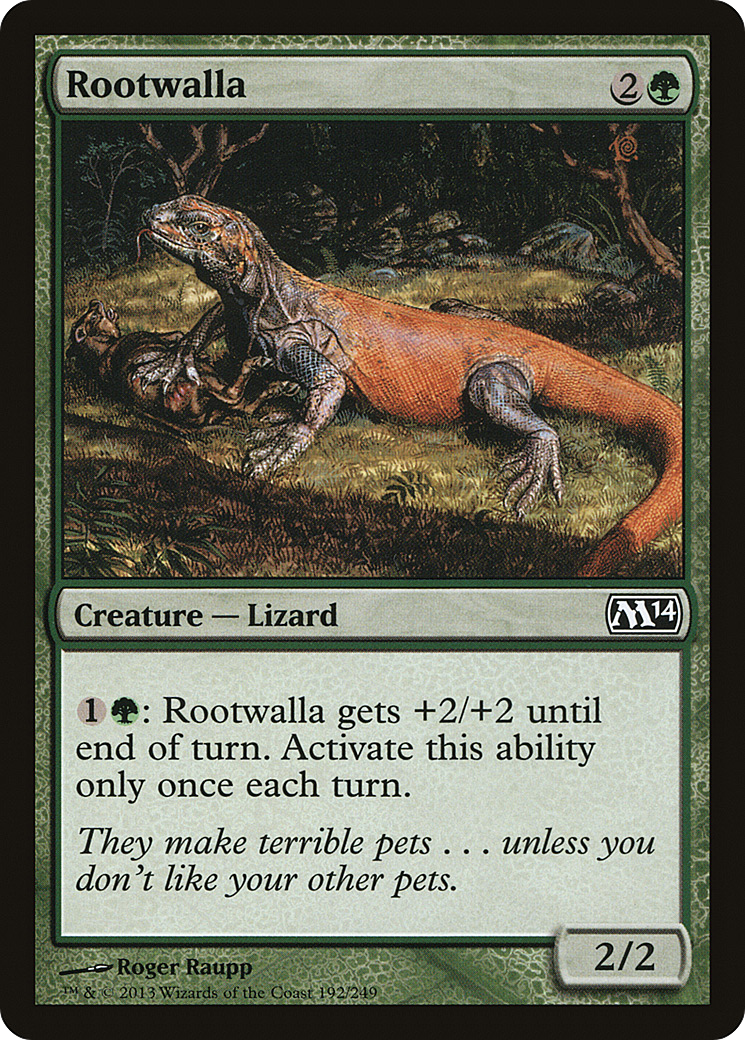 Rootwalla (M14-192) - Magic 2014 Foil